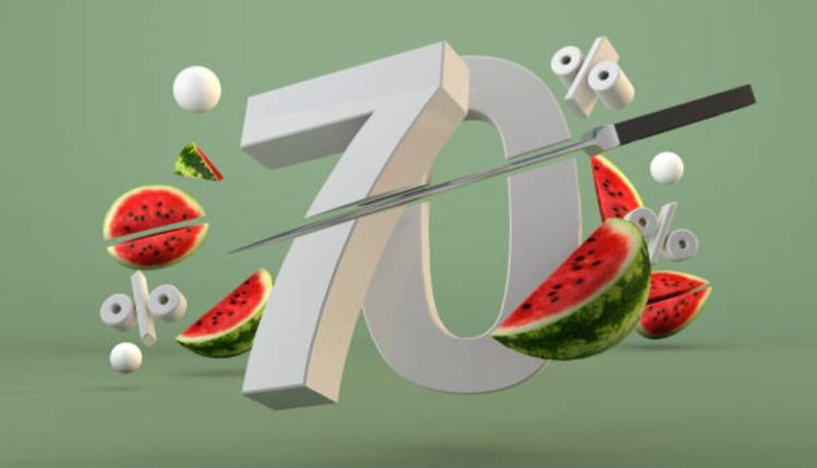 Convert 70F to Celcius